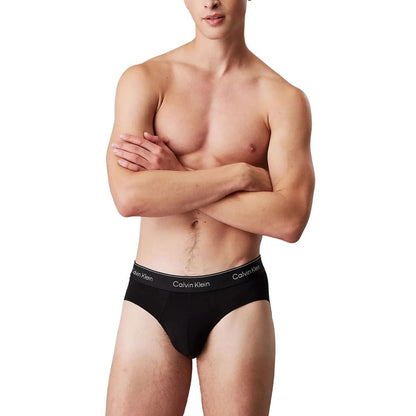 Calvin Klein Underwear Black Cotton Briefs