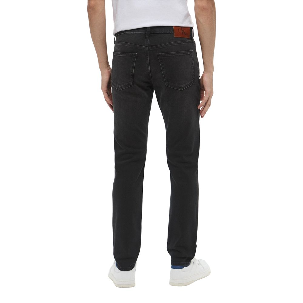 Calvin Klein Jeans Black Cotton Skinny Jeans