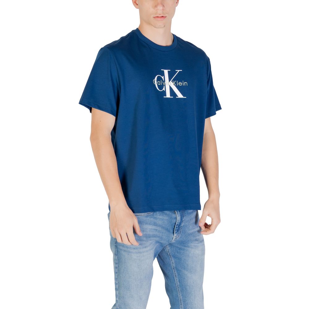 Calvin Klein Jeans Blue Cotton Sportswear