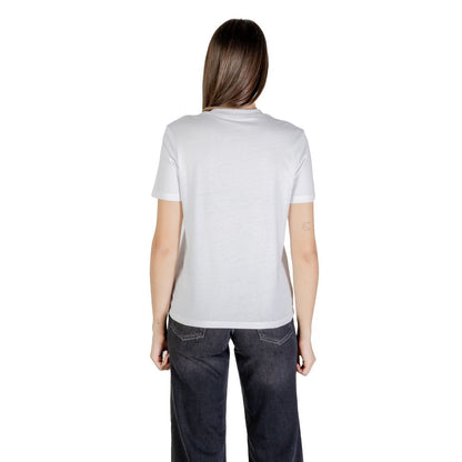 Calvin Klein Jeans White Cotton T-Shirt