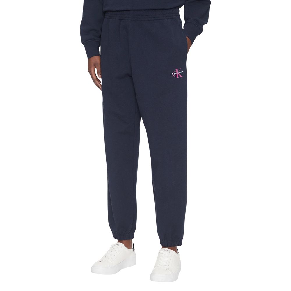 Calvin Klein Jeans Blue Cotton Joggers (Workout Pants)