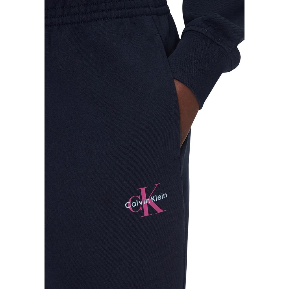 Calvin Klein Jeans Blue Cotton Joggers (Workout Pants)