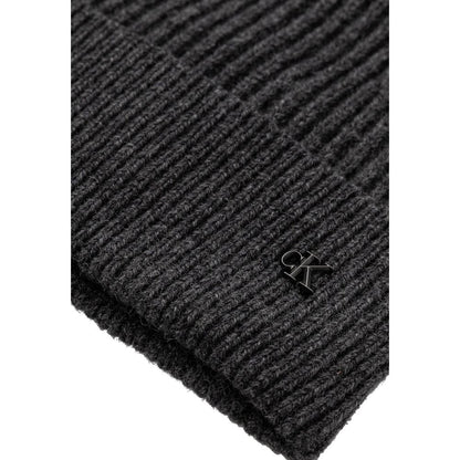 Calvin Klein Gray Wool Cap (Baseball Hat)