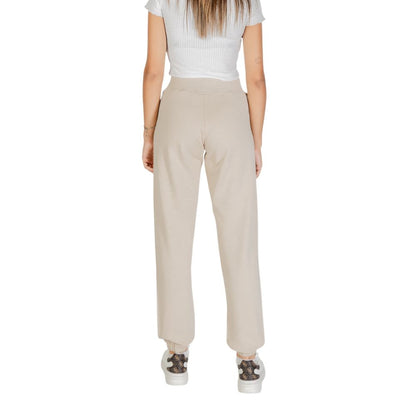 Guess Active Beige Cotton Joggers (Workout Pants)