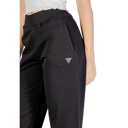 Guess Active Black Cotton Joggers (Workout Pants)