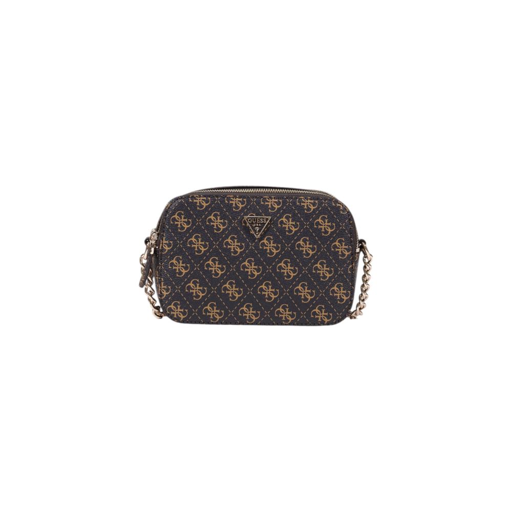 Guess Brown Polyethylene Handbag