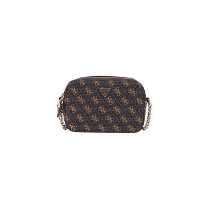 Guess Brown Polyethylene Handbag