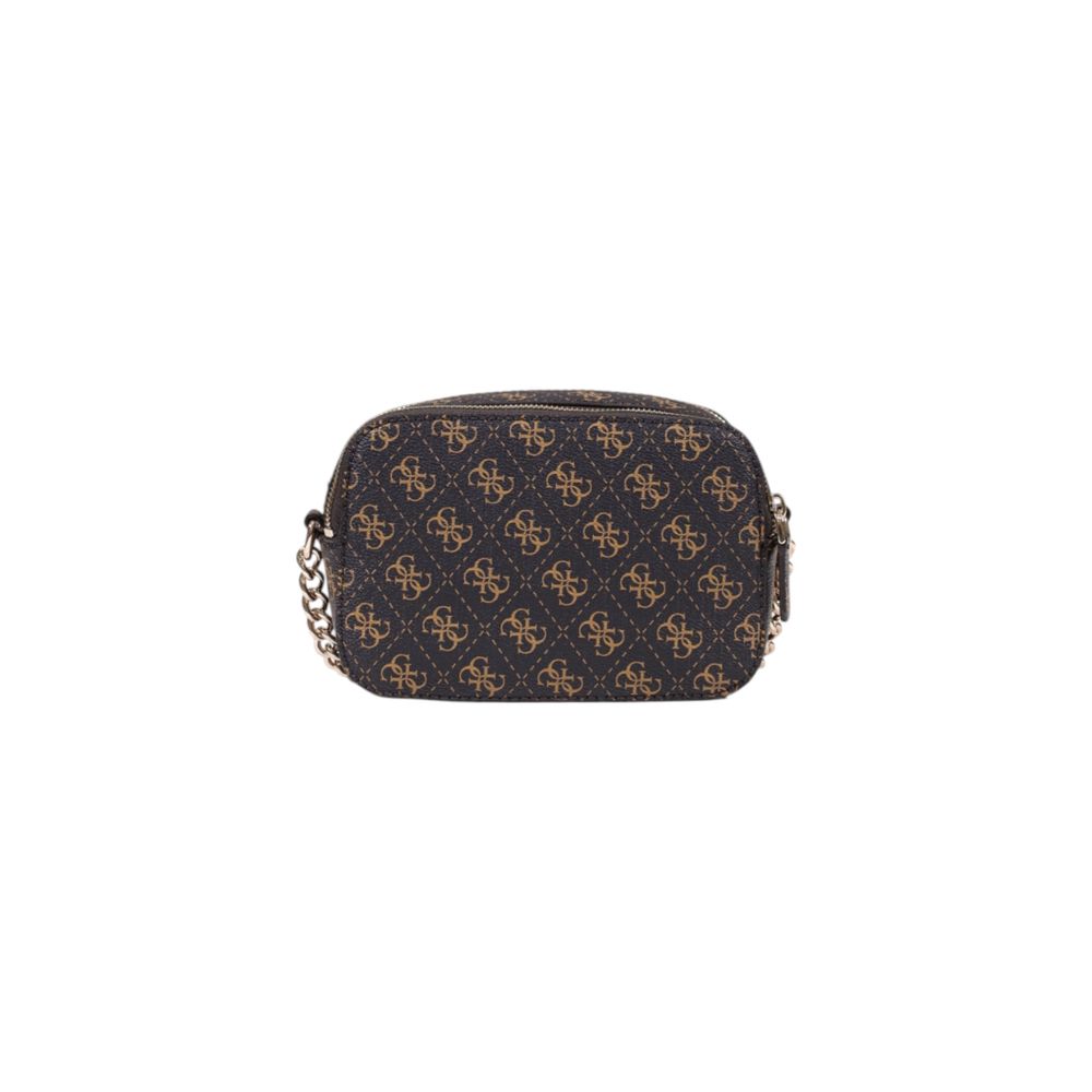 Guess Brown Polyethylene Handbag