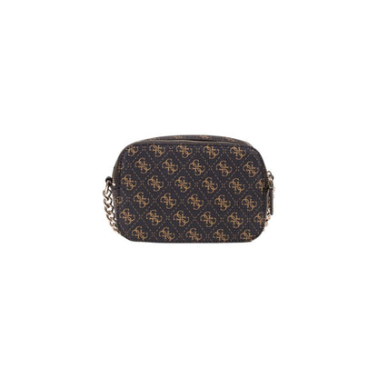 Guess Brown Polyethylene Handbag