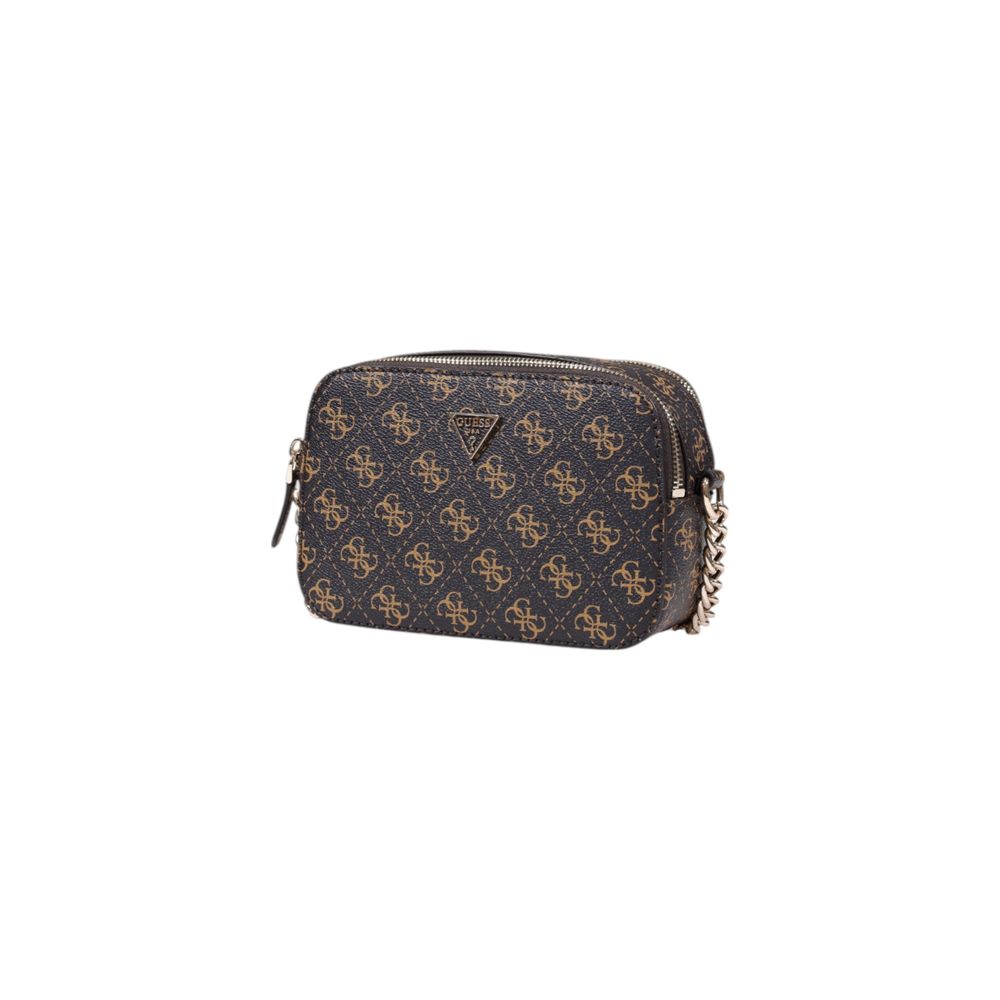 Guess Brown Polyethylene Handbag