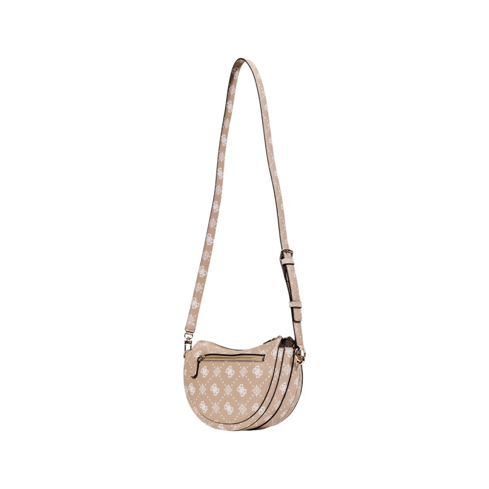 Guess Beige Polyethylene Handbag