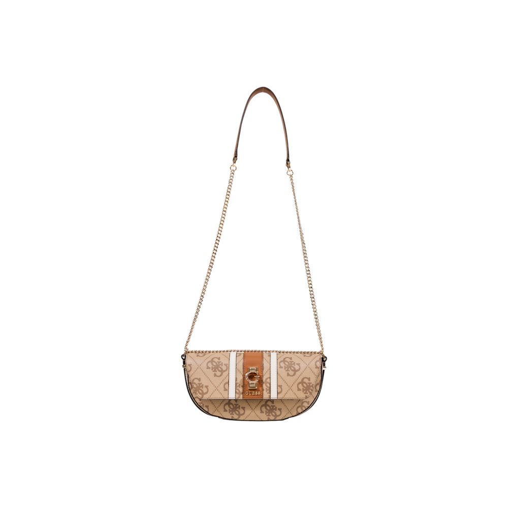 Guess White Polyethylene Belt Bag