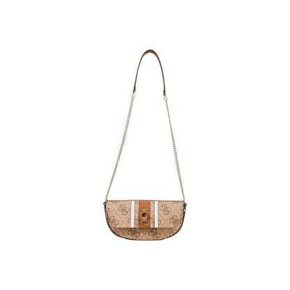 Guess White Polyethylene Belt Bag