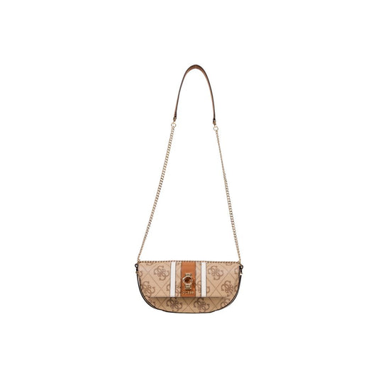 Guess White Polyethylene Belt Bag