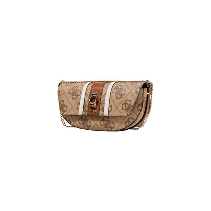 Guess White Polyethylene Belt Bag