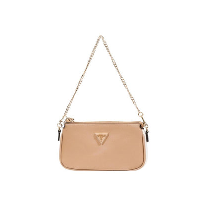 Guess Beige Polyethylene Handbag
