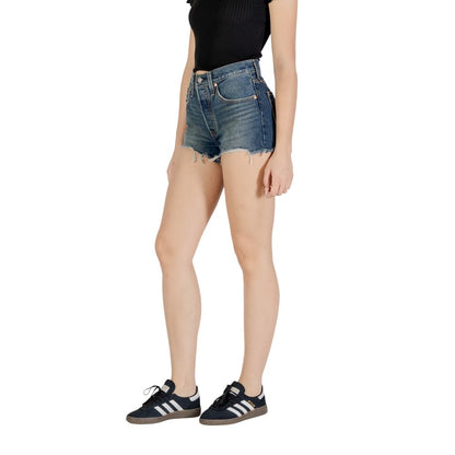 Levi's Blue Cotton Shorts