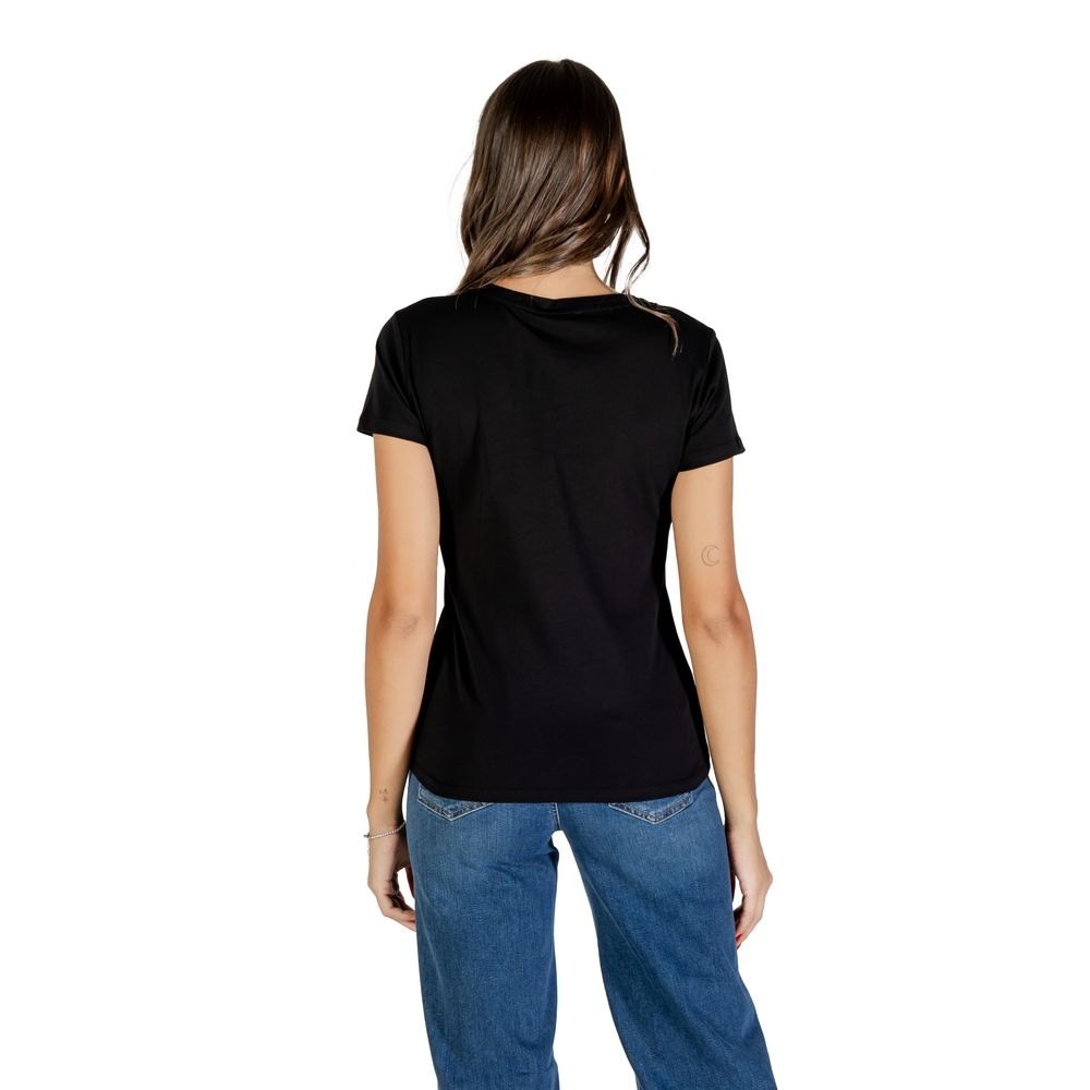 Liu Jo Black Cotton T-Shirt
