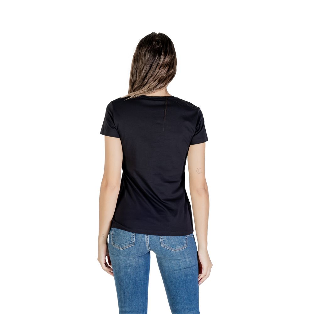 Liu Jo Black Cotton T-Shirt