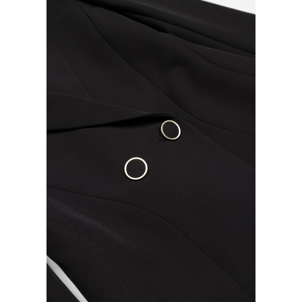 Rinascimento Black Polyester Blazer