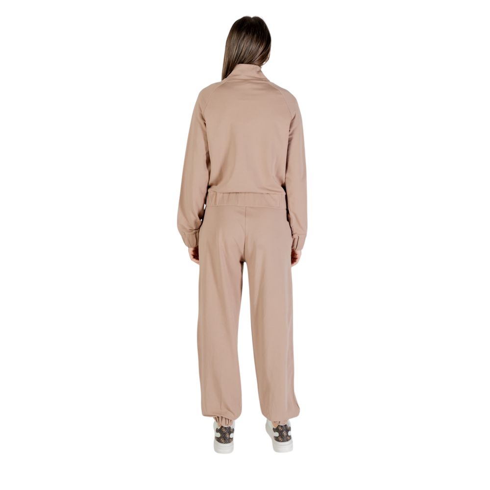 EA7 Emporio Armani Brown Cotton Tracksuit