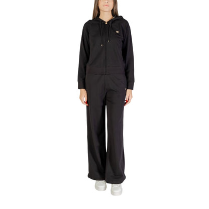 EA7 Emporio Armani Black Cotton Tracksuit