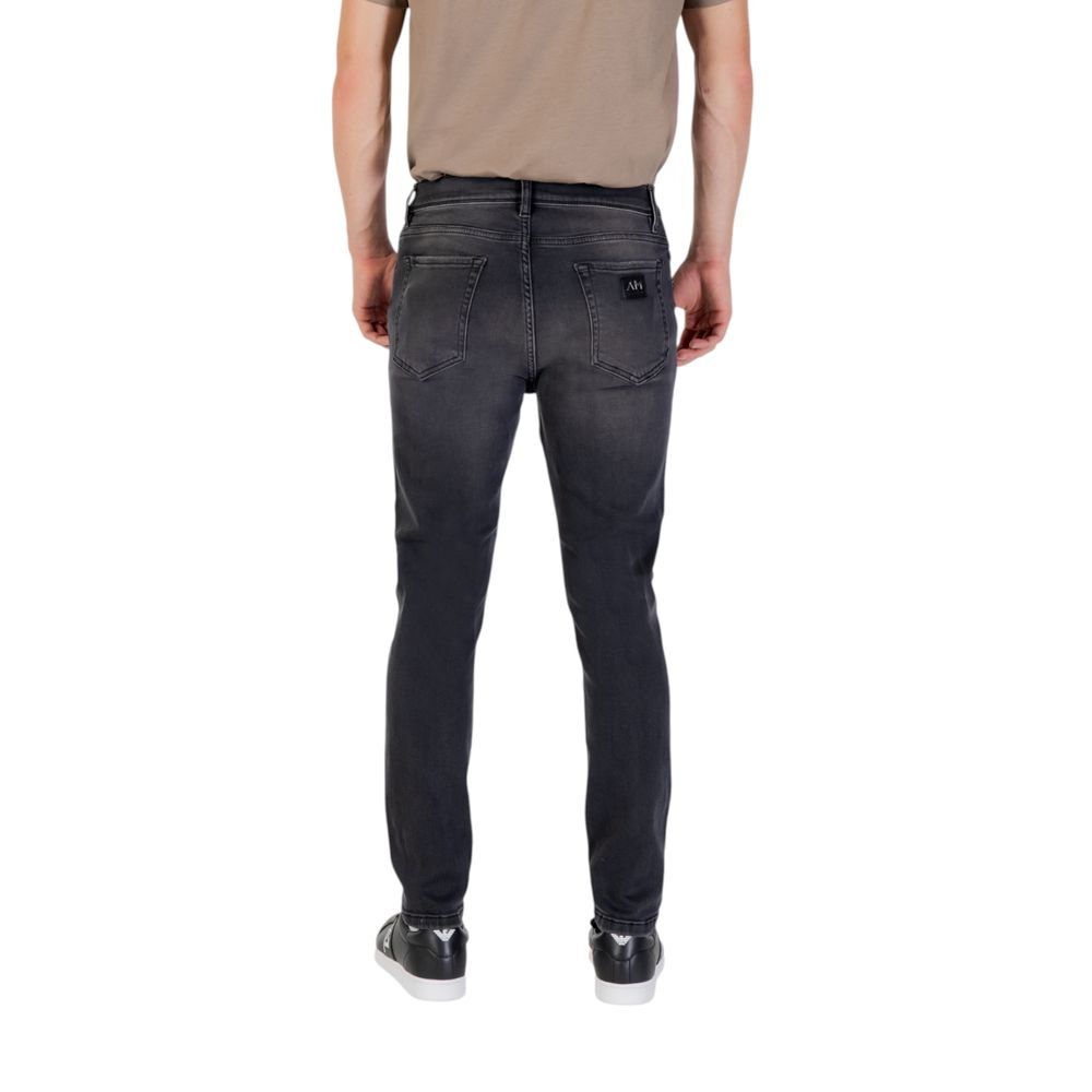 Antony Morato Black Cotton Relaxed Fit Jeans