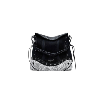 Desigual Black Polyethylene Backpack