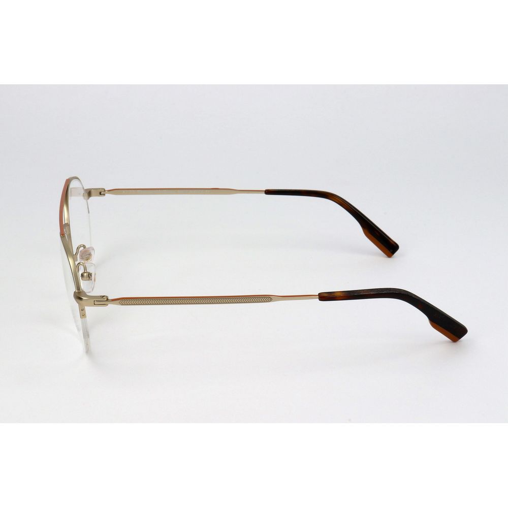 Ermenegildo Zegna Gold Metal Glasses (Frames)