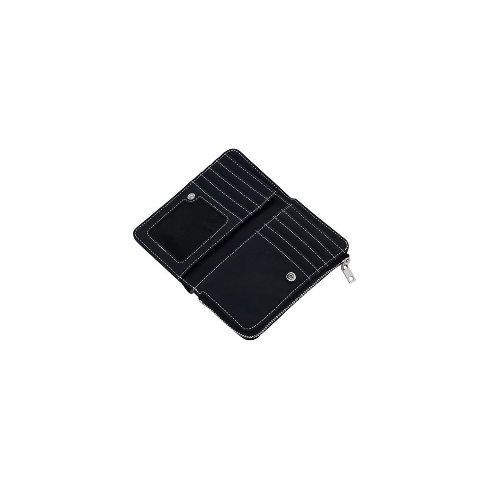 Desigual Black Polyethylene Wallet
