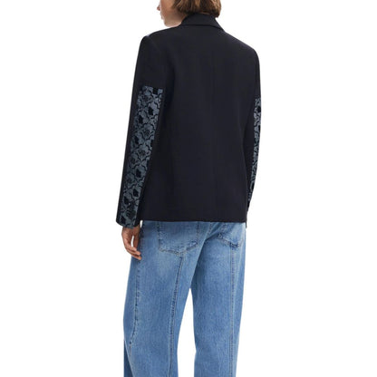 Desigual Black Polyester Blazer