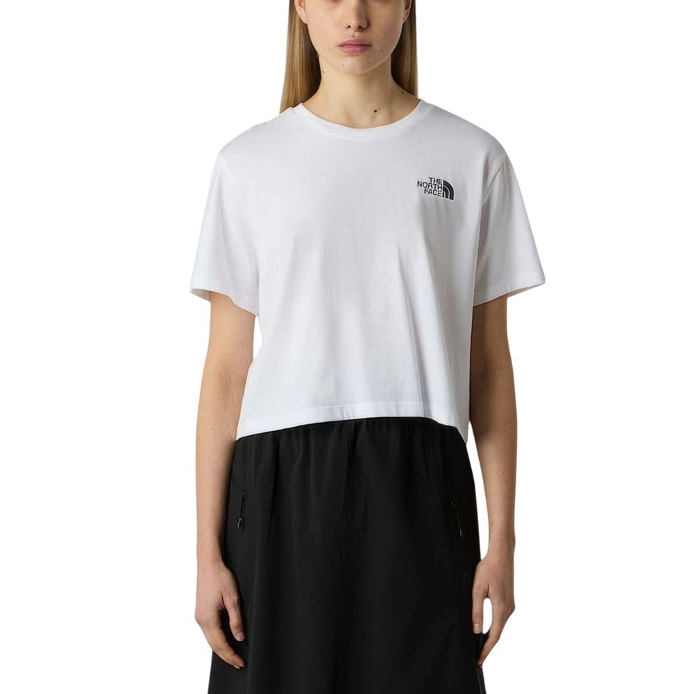 The North Face White Cotton T-Shirt