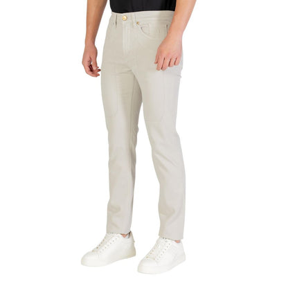 Jeckerson Gray Cotton Skinny Jeans