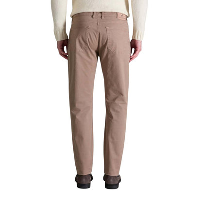 Jeckerson Beige Cotton Skinny Pants