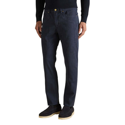 Jeckerson Blue Cotton Skinny Jeans