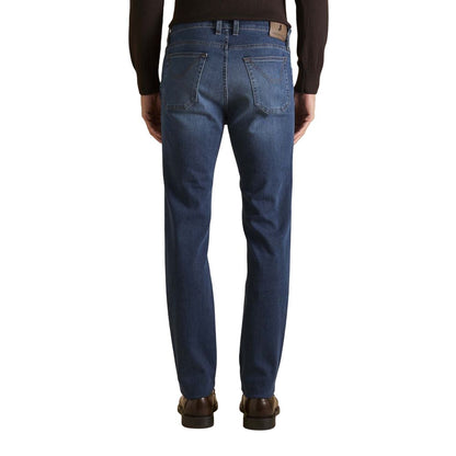 Jeckerson Blue Cotton Skinny Jeans