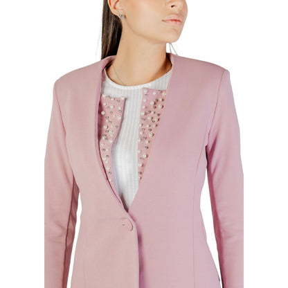 Rinascimento Multicolor Polyester Blazer