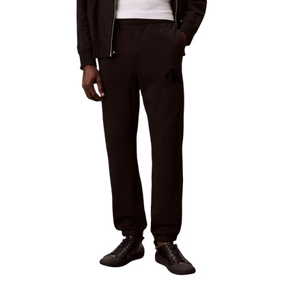 Calvin Klein Jeans Black Cotton Joggers (Workout Pants)