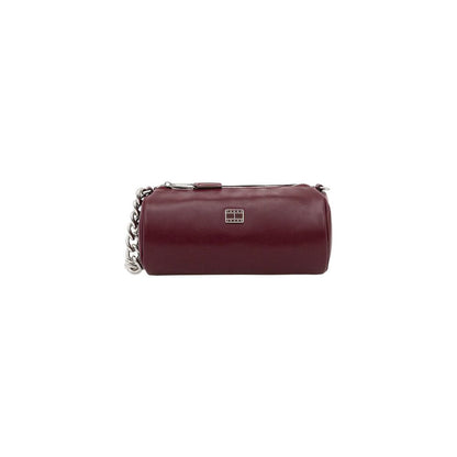 Tommy Hilfiger Jeans Bordeaux Artificial Leather Handbag