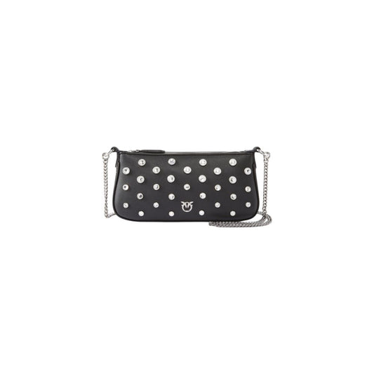 PINKO Black Leather Handbag