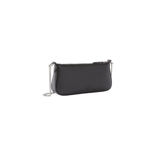 PINKO Black Leather Handbag