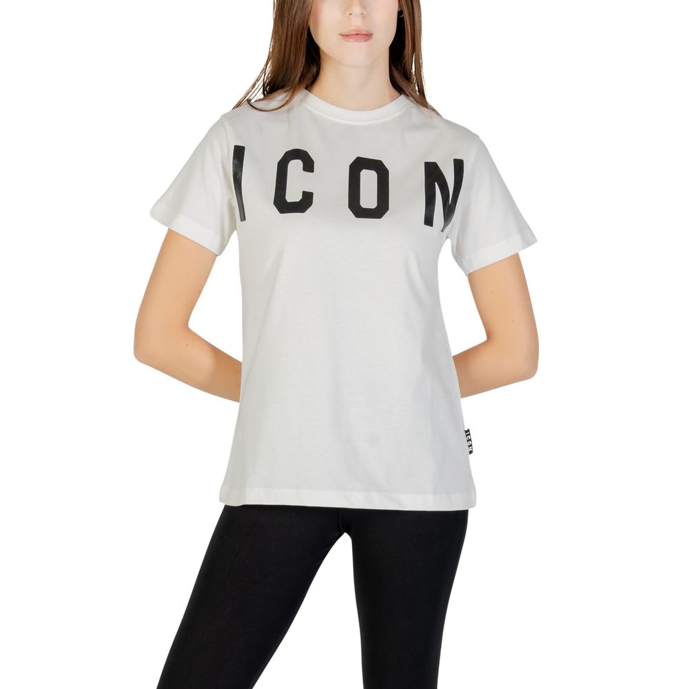 Icon Cream Cotton T-Shirt