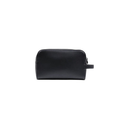 County of Milan Black Polyethylene Clutch Bag