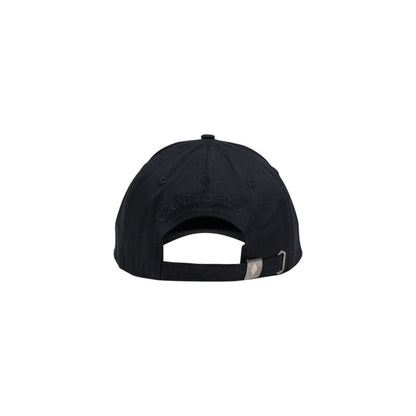 County of Milan Black Cotton Cap (Baseball Hat)