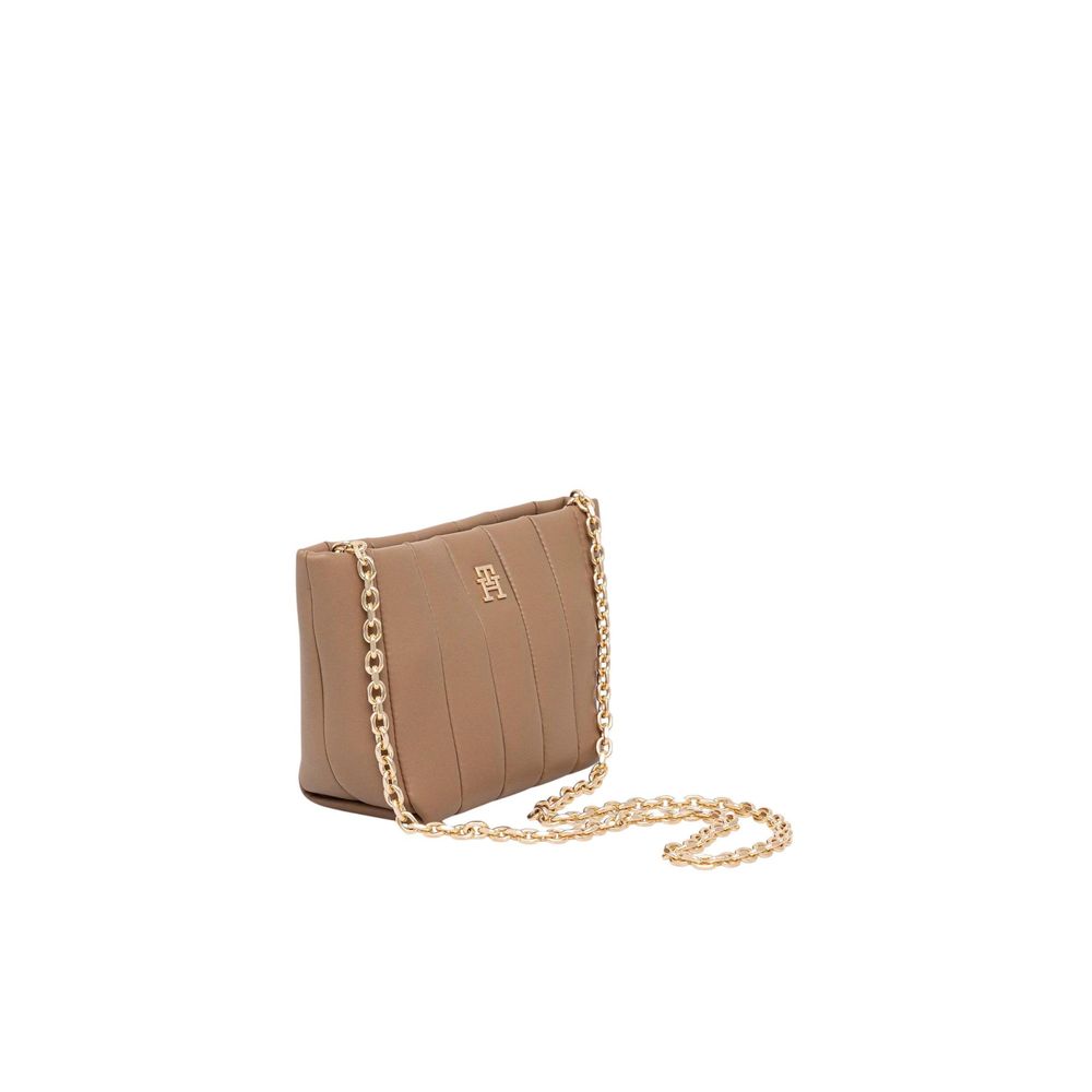 Tommy Hilfiger Beige Polyethylene Handbag