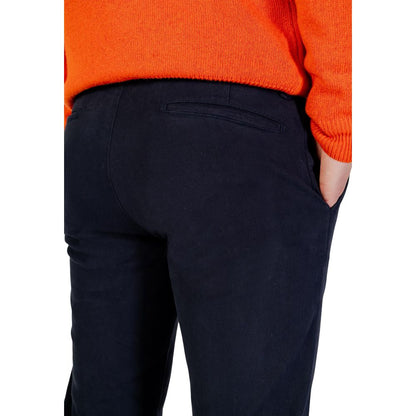 Borghese Blue Cotton Skinny Pants