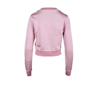 Diesel Pink Viscose Sweatshirt