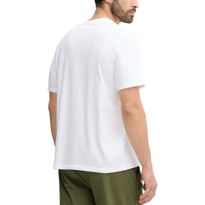 Calvin Klein Jeans White Cotton T-Shirt