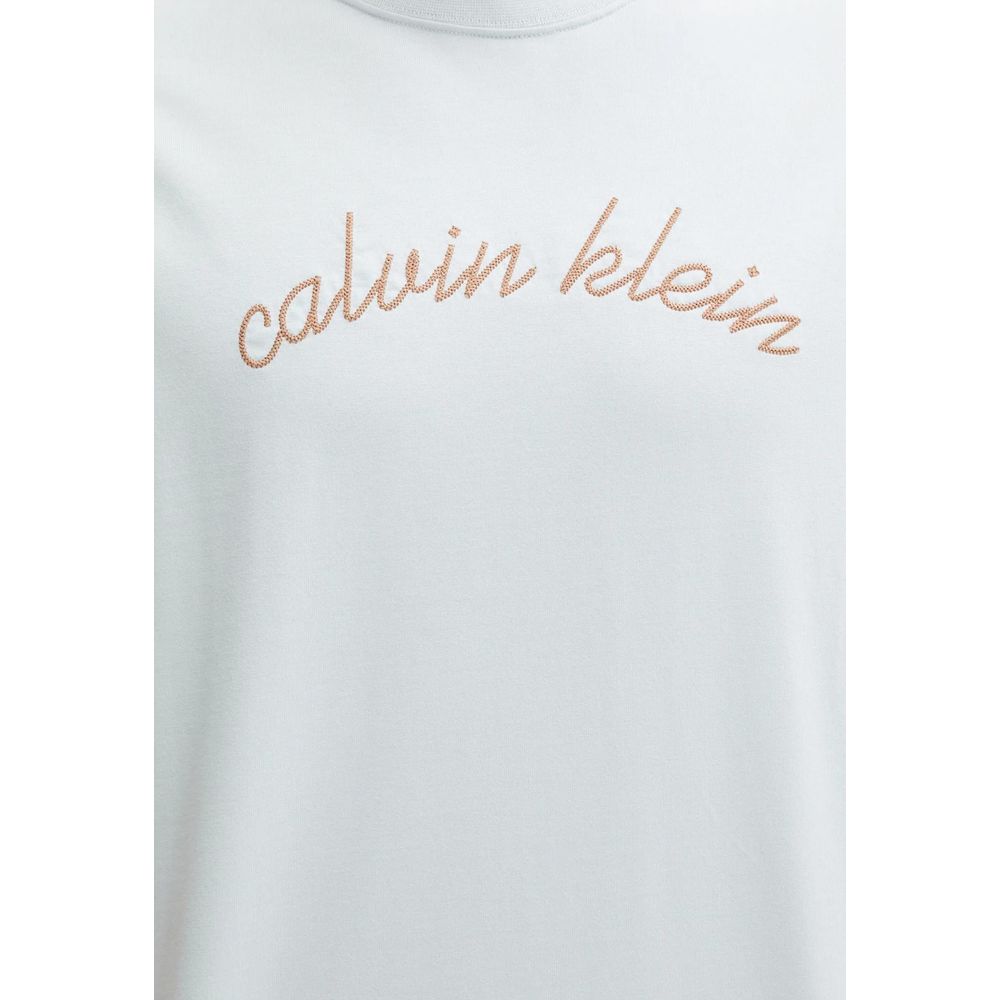 Calvin Klein Jeans Blue Cotton T-Shirt