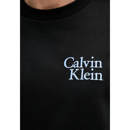 Calvin Klein Jeans Black Cotton T-Shirt
